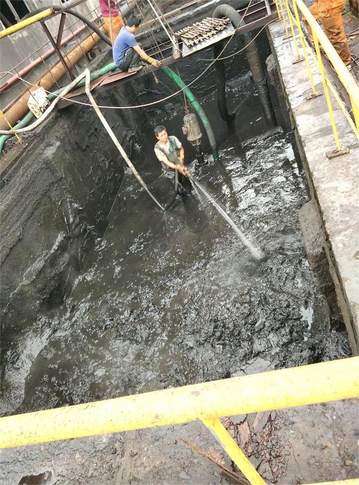 涧西沉淀池清掏-污水池清理